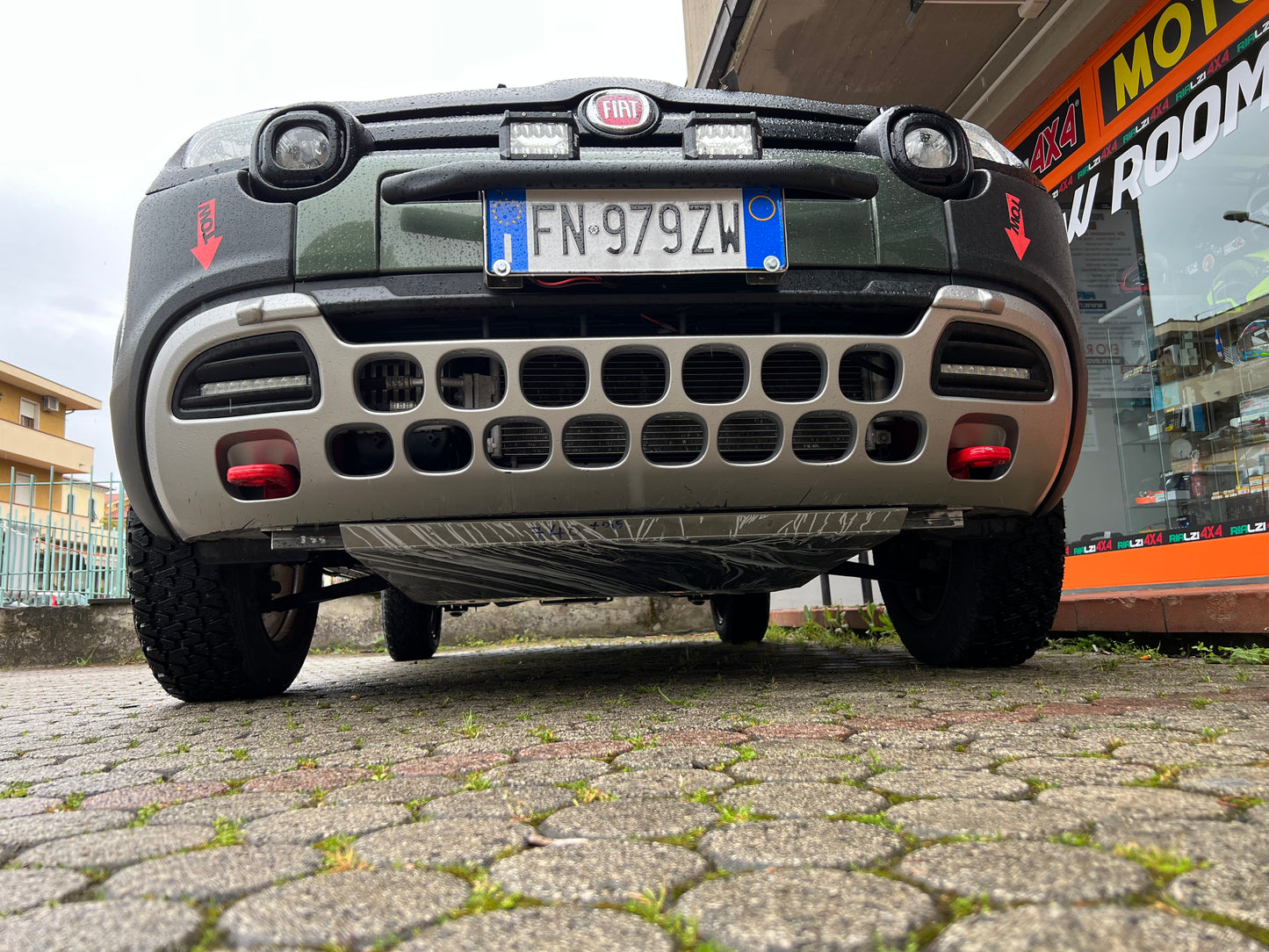 Protezione motore panda Cross