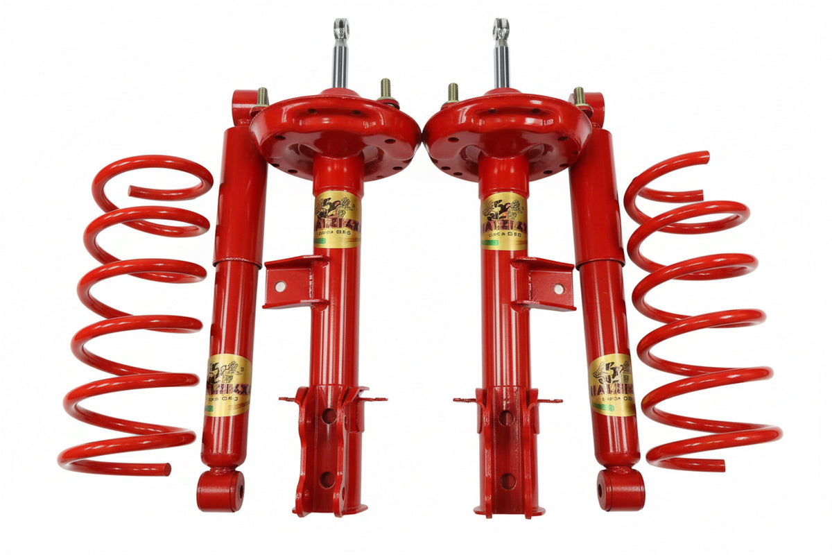 Kit completo assetto sportivo -2 cm panda 4x4 seconda serie da 2003 a 2013