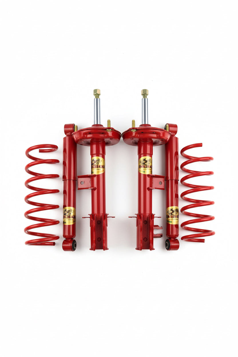 Kit completo panda 4x4/cross ultima serie da 2013 altezza 4 cm / A MOLLA