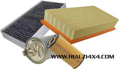 Kit tagliando 3 filtri fiat panda 1.2 4x4 44kw 60 cv